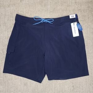 Men's Caribbean Blue Swim Trunks Shorts Men's Size 2XB NWT